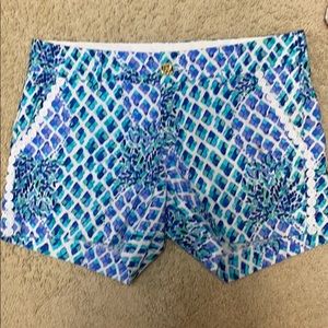 Lilly Pulitzer Callahan shorts, sz 6